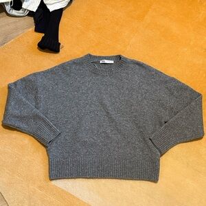 Zara Gray Cozy Sweater